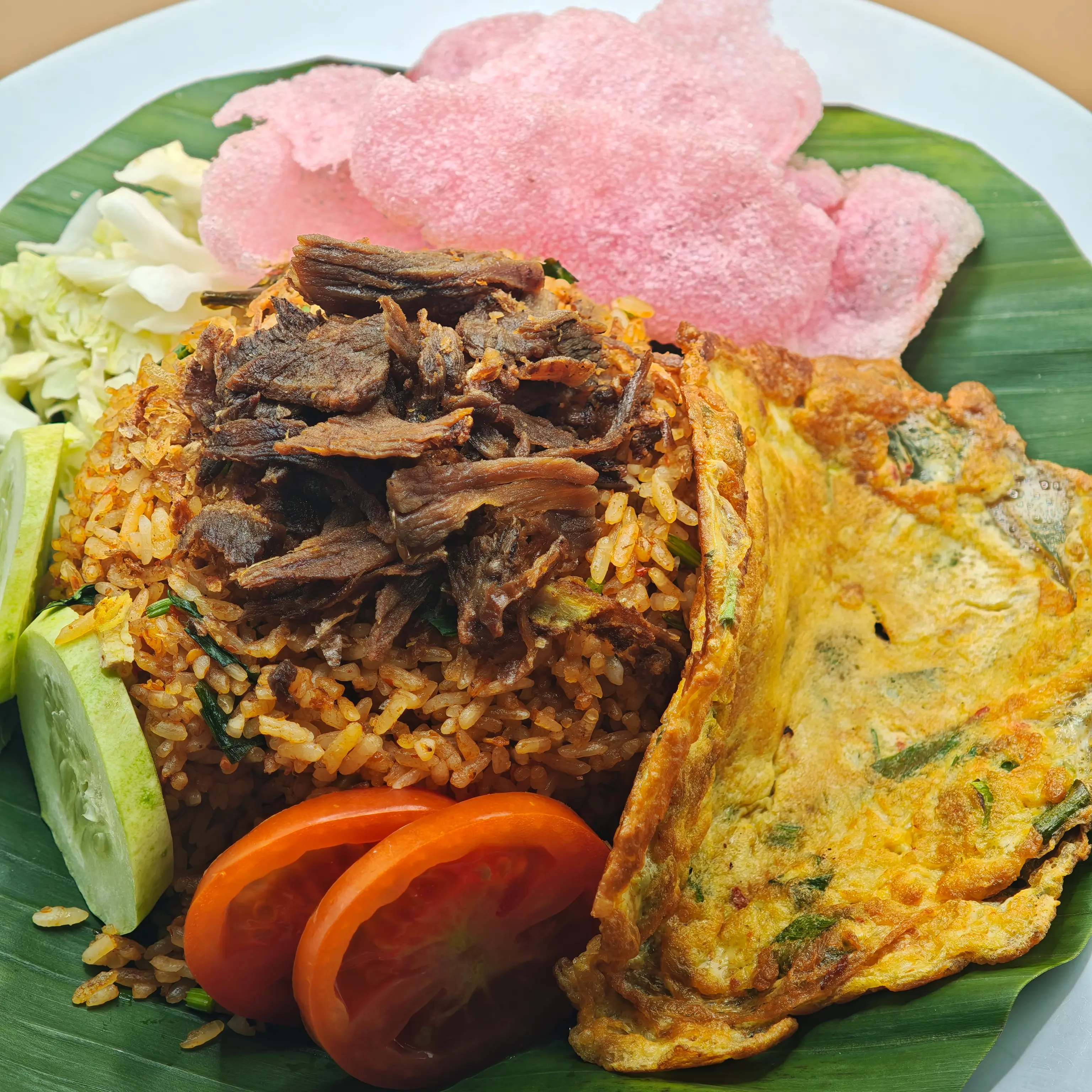 Nasi Goreng Padang Dendeng Tabur