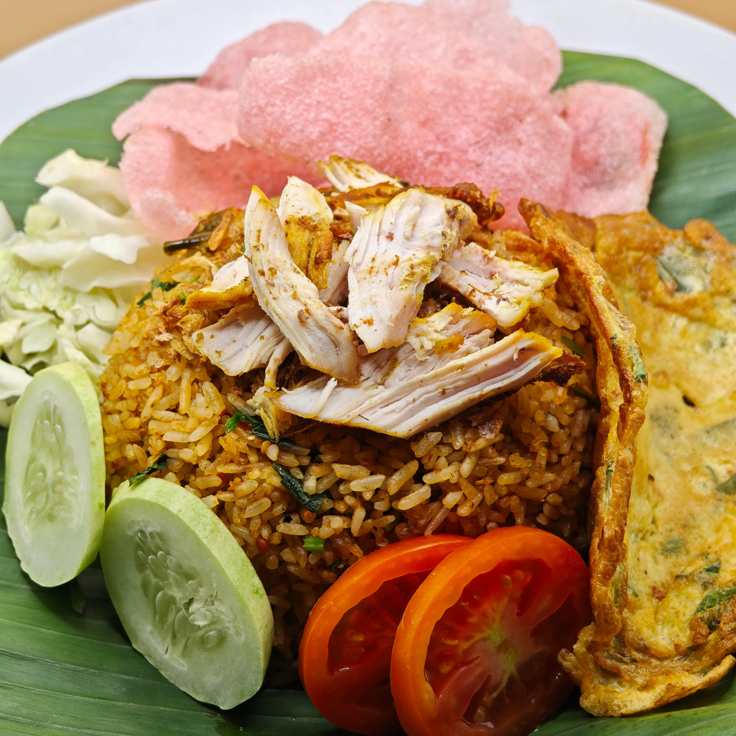 Nasi Goreng Padang Ayam Suwir